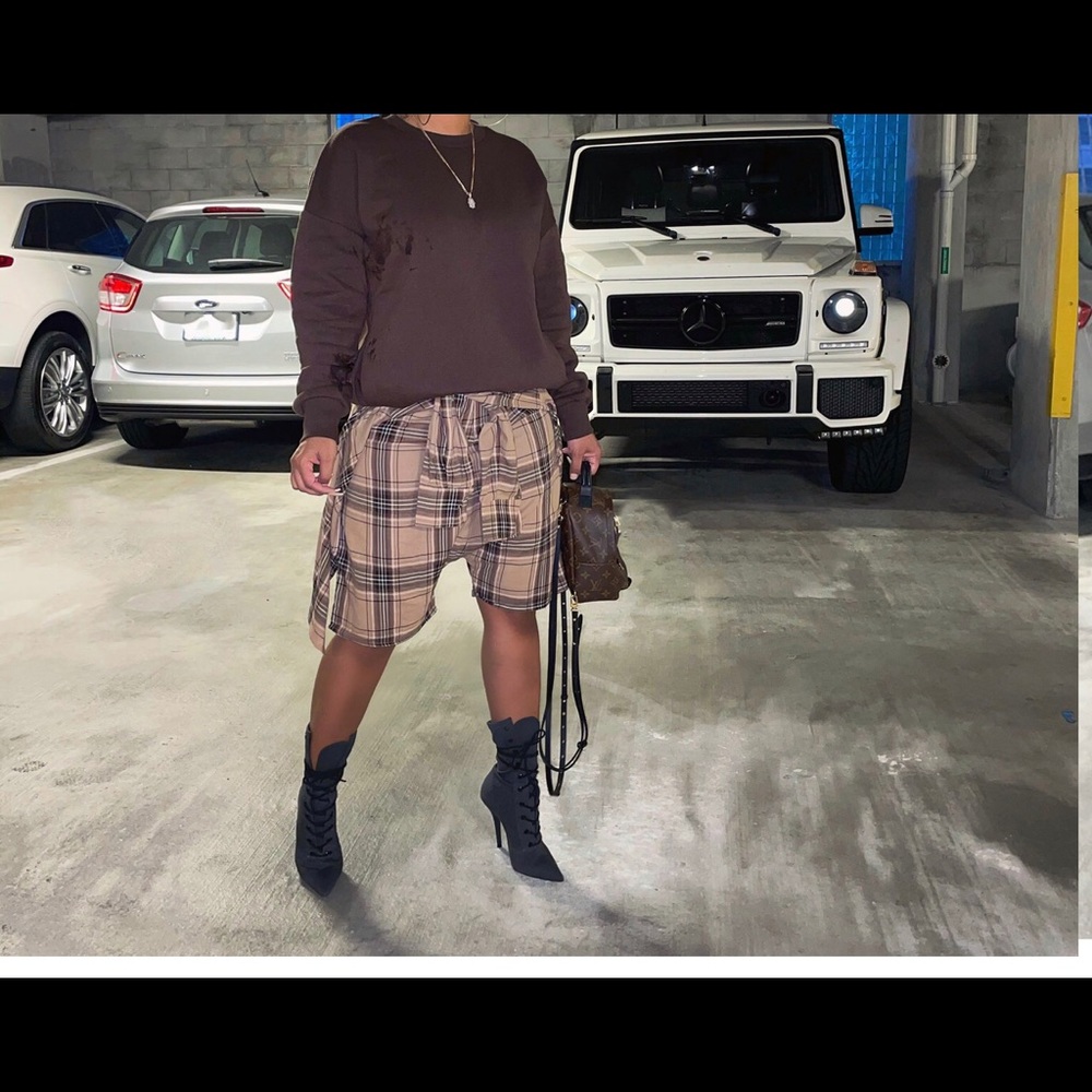 Flannel Shorts